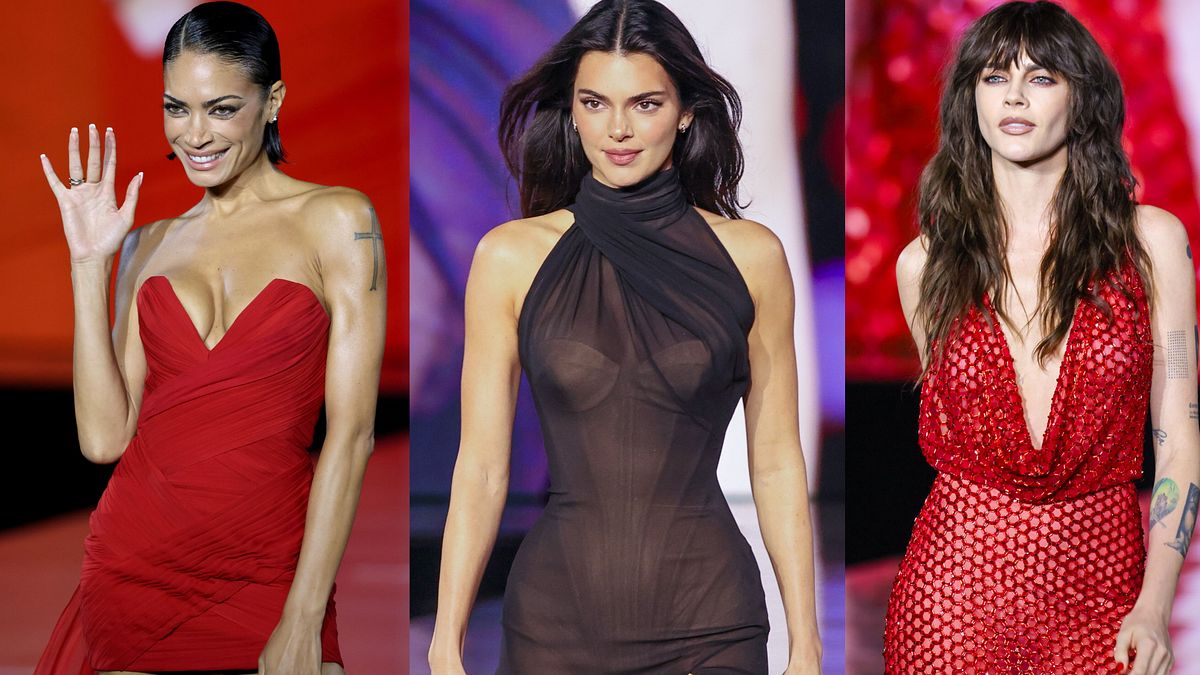 Elodie, Kendall Jenner e Cara Delevingne in passerella per Le Défilé 2026, la sfilata show di L'Oréal Paris © IPA