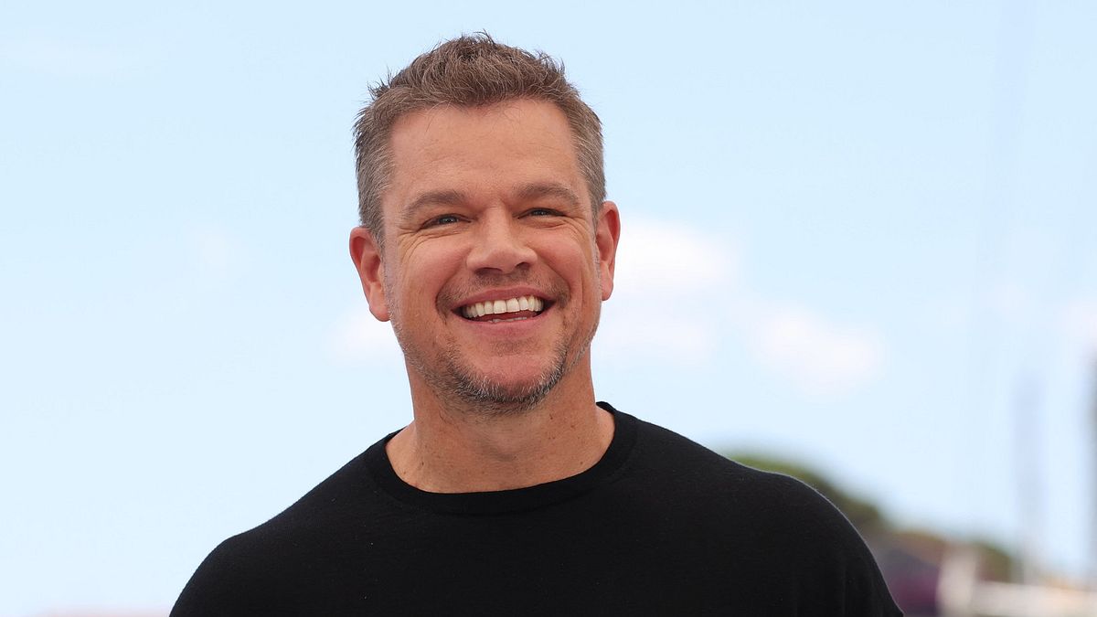 Matt Damon a Cannes 74 © Afp