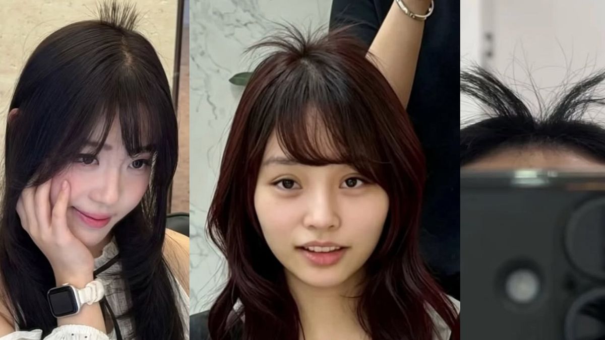 Tagli di capelli come nei manga, dalla Cina il trend "daimao" o "ahoge" (credit: RADII / Xiaohongshu / DouyinUn) © Instagram