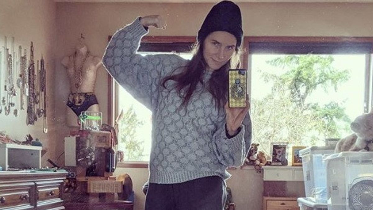  amanda knox, tuta da carcerata © Instagram