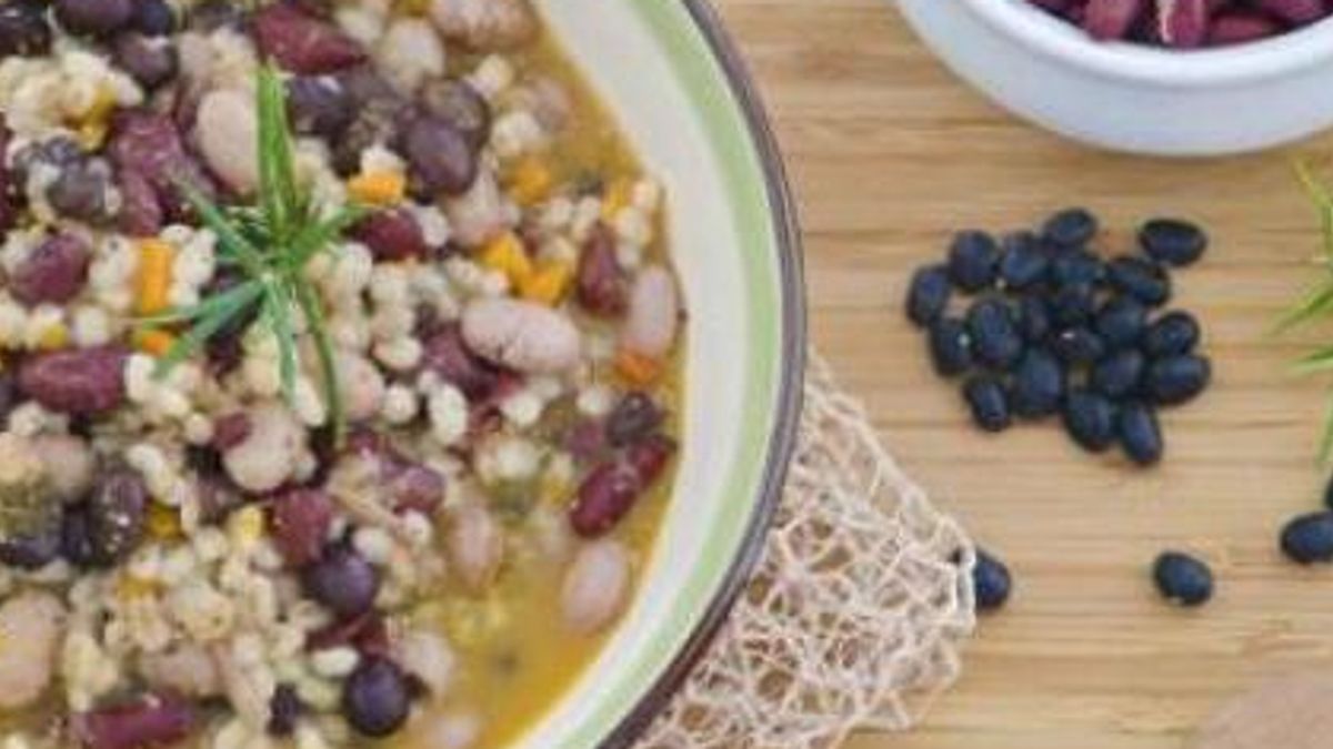 Zuppa di orzo e fagioli © tgcom24