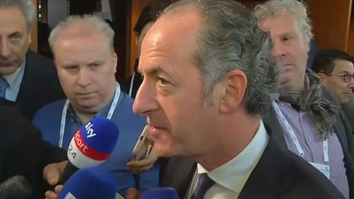 Zaia: "Il governo ci dia la legge olimpica" 