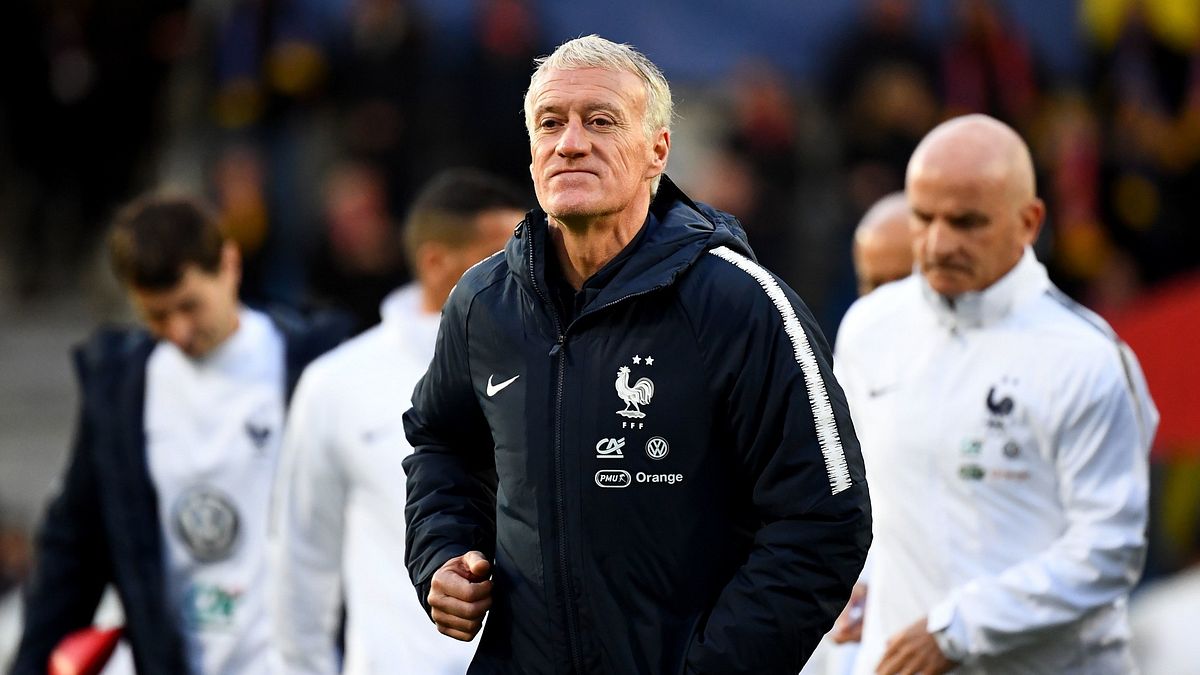 Didier Deschamps ct della Francia, campione del Mondo nel 2018 