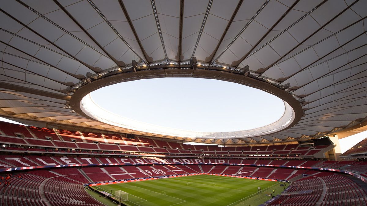 WANDA METROPOLITANO, ATLETICO MADRID - capienza di 67829 spettatori per le partite internazionali 