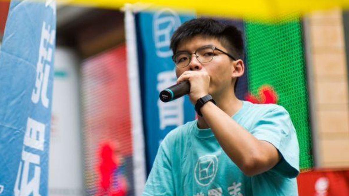 Joshua Wong, uno degli studenti leader del "movimento degli ombrelli" © -afp