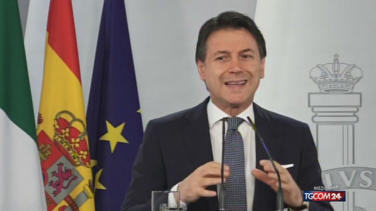 Conte in Spagna: "Risposte dall'Ue entro luglio" 