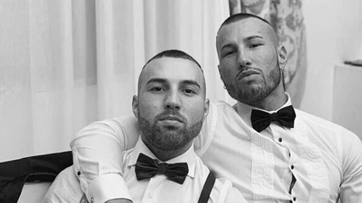 I fratelli Bianchi, Marco e Gabriele, accusati dell'omicidio di Willy Monteiro © Instagram