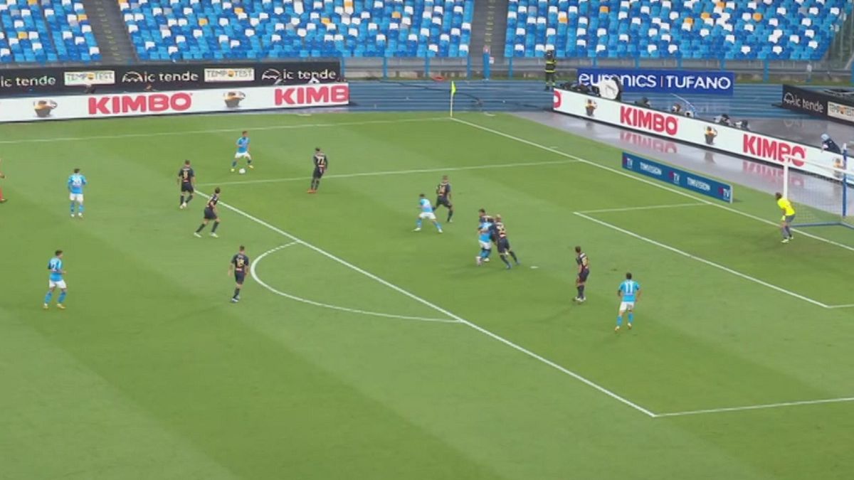 Serie A, Napoli-Genoa 6-0, gli highlights 