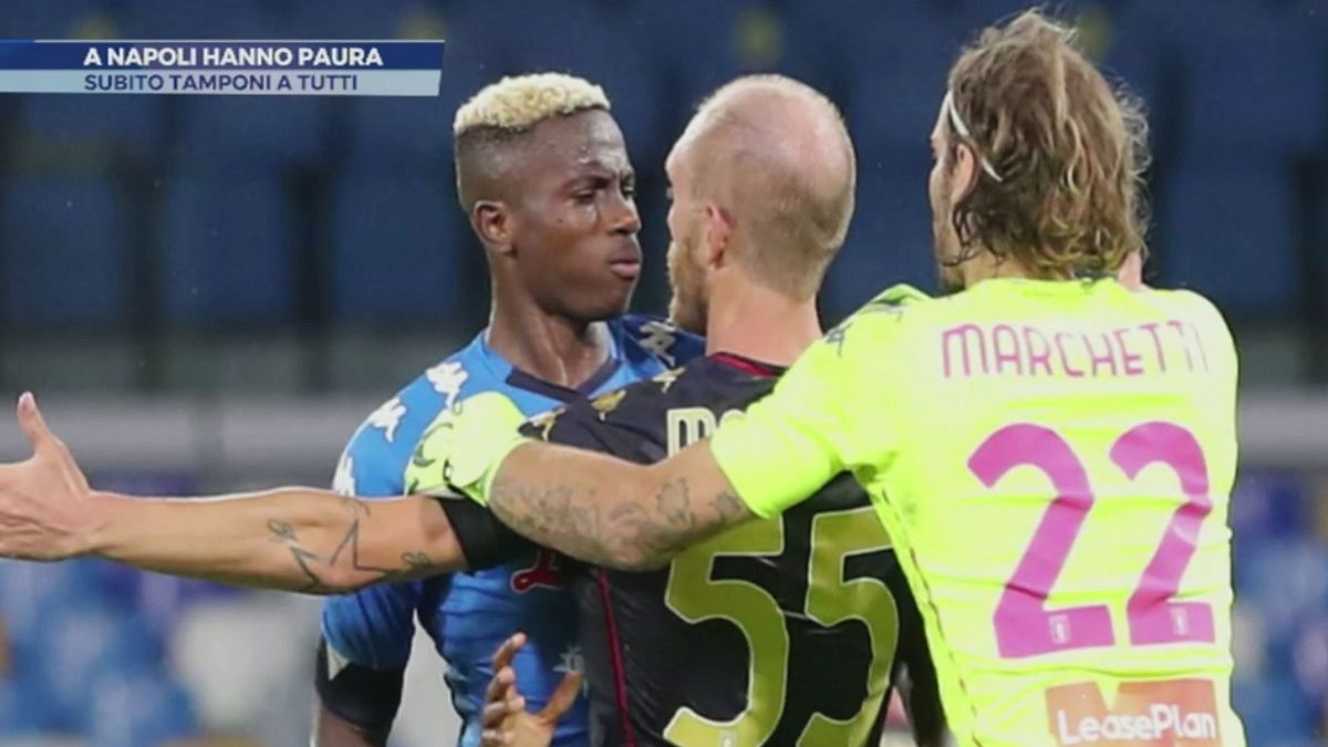 Genoa e Covid, ora a Napoli hanno paura 