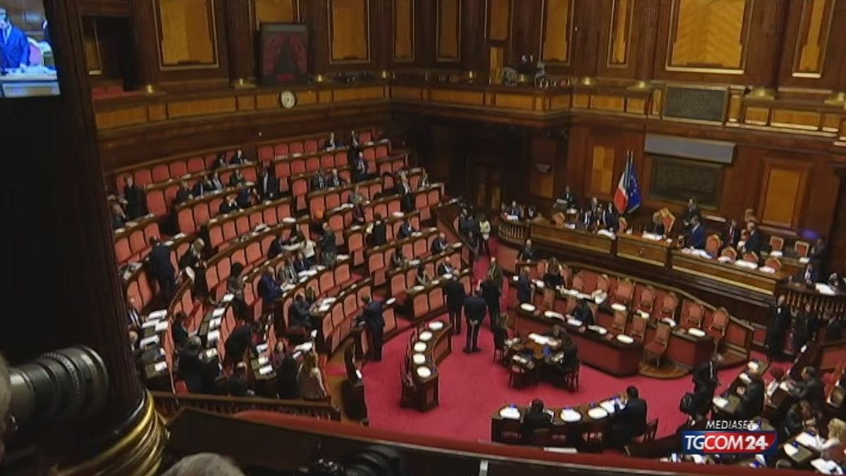 12.00 RISCHIO SENATO , TRA TAV E DL SICUREZZA E LA SETTIMANA CALDA SRV 