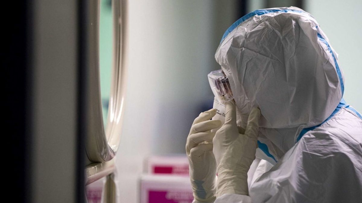 Il reparto Covid nel San Filippo Neri a Roma © Ansa