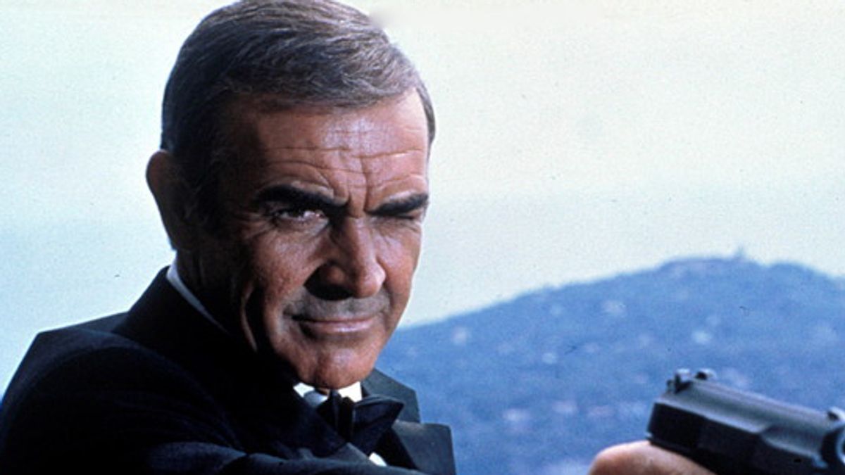 Immagini di scena del film ‘Mai dire mai’ (Never Say Never Again, 1983), remake non ufficiale di ‘Agente 007 – Thunderball (Operazione tuono) - Sean Connery © Italy Photo Press