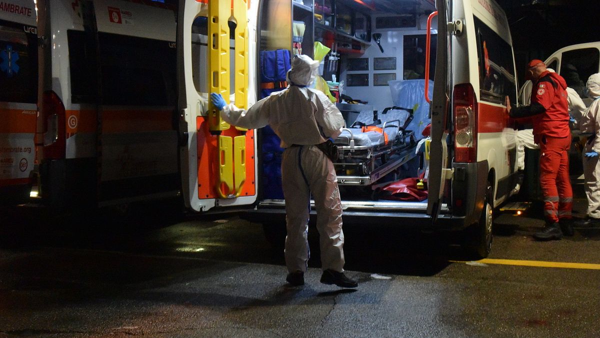 I volontari della Croce Rossa in servizio 118 nell'hinterland milanese © Tgcom24