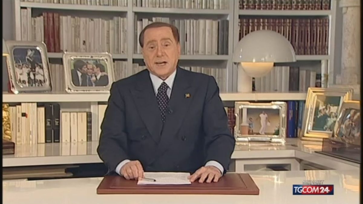 Berlusconi, il videomessaggio per i 20 anni di Forza Italia 