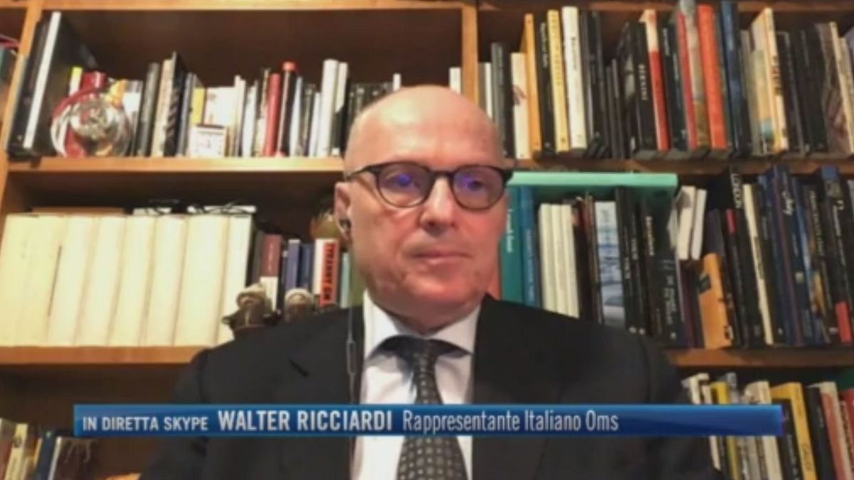 Walter Ricciardi, Oms: "Dilatare gli acquisti al supermercato" 