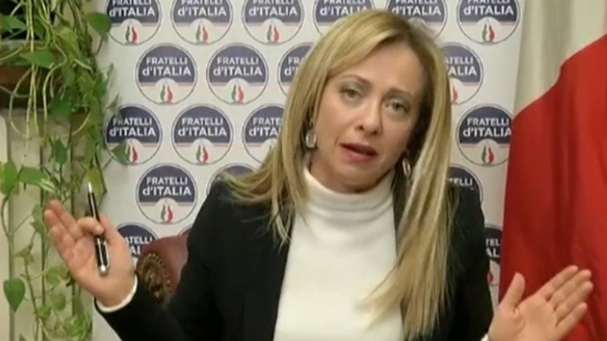 Meloni: "Conte non ha maggioranza assoluta" 