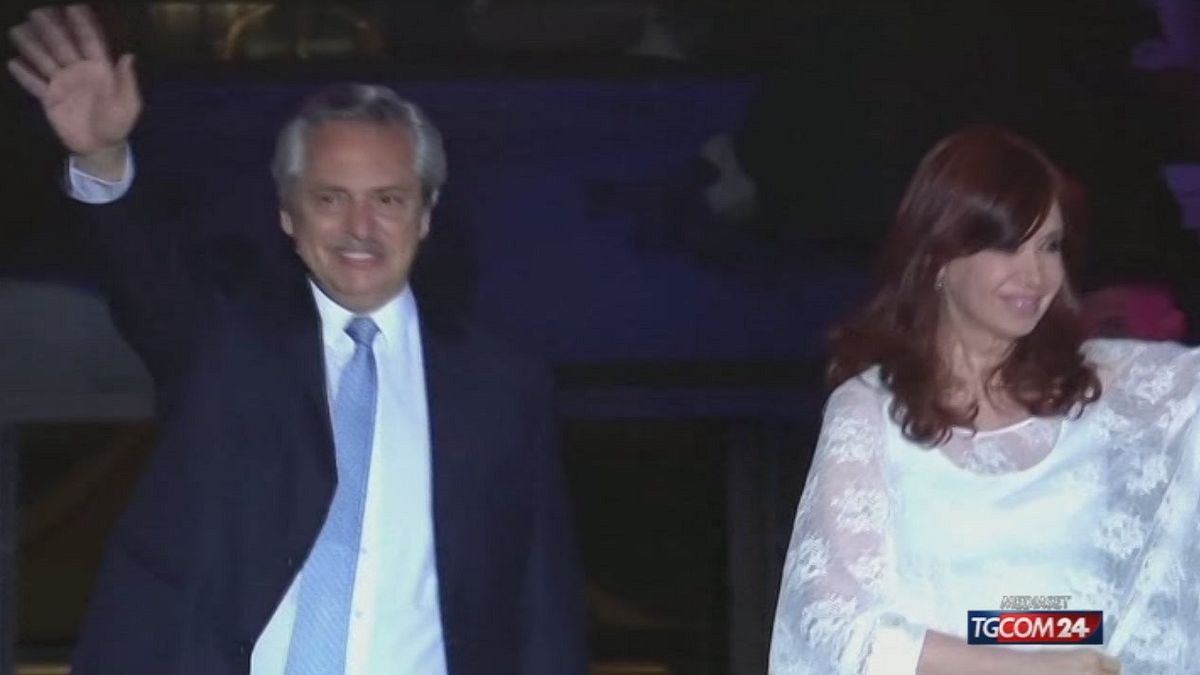 L'Argentina festeggia Fernández, il nuovo presidente 