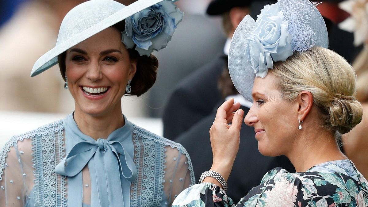 Kate Middleton e Zara Phillips all'ultimo Royal Ascot © -afp