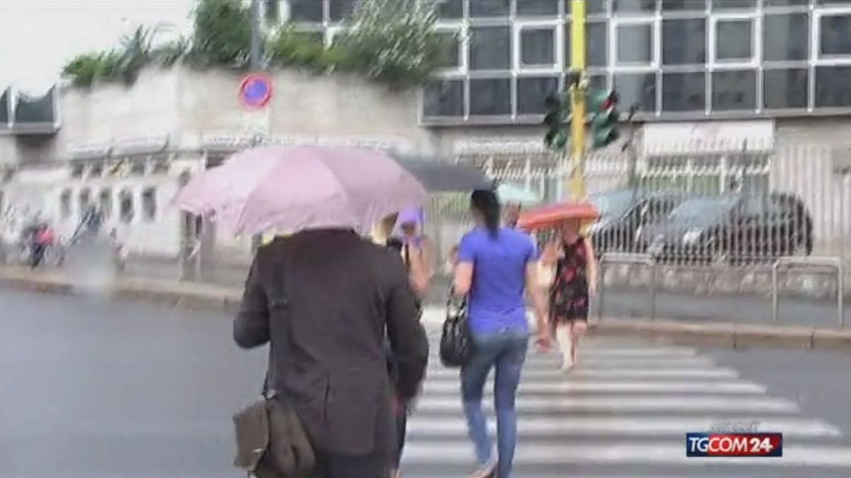 Freddo e pioggia, allerta maltempo 