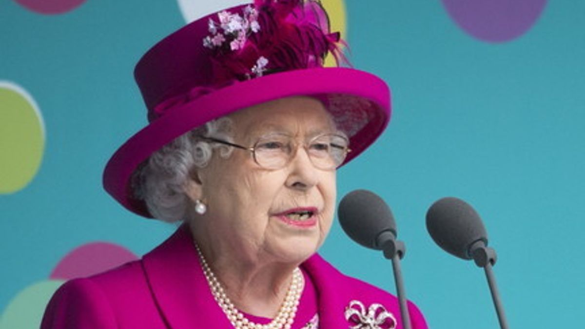 La regina in occasione delle celebrazioni per il suo compleanno nel 2020 © Afp