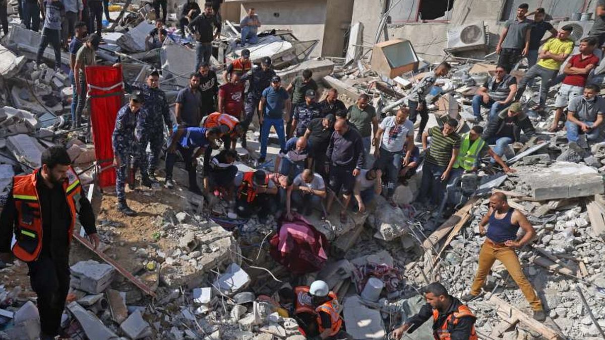  gaza, raid © Afp