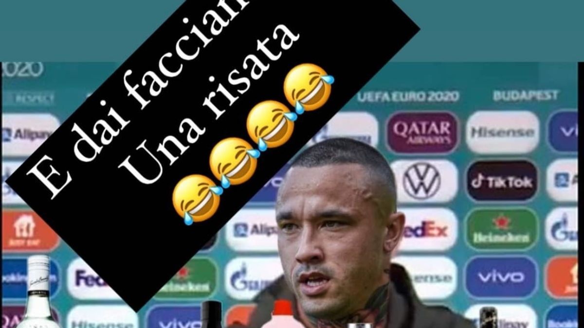 Radja Nainggolan scherza sulla polemica di Ronaldo e Pogba © instagram