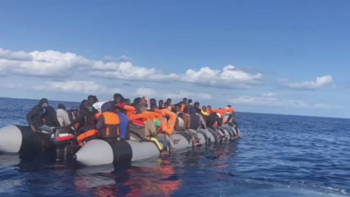 18.00 MIGRANTI: BOOM DI PARTENZE DALLA LIBIA SRV © Tgcom24