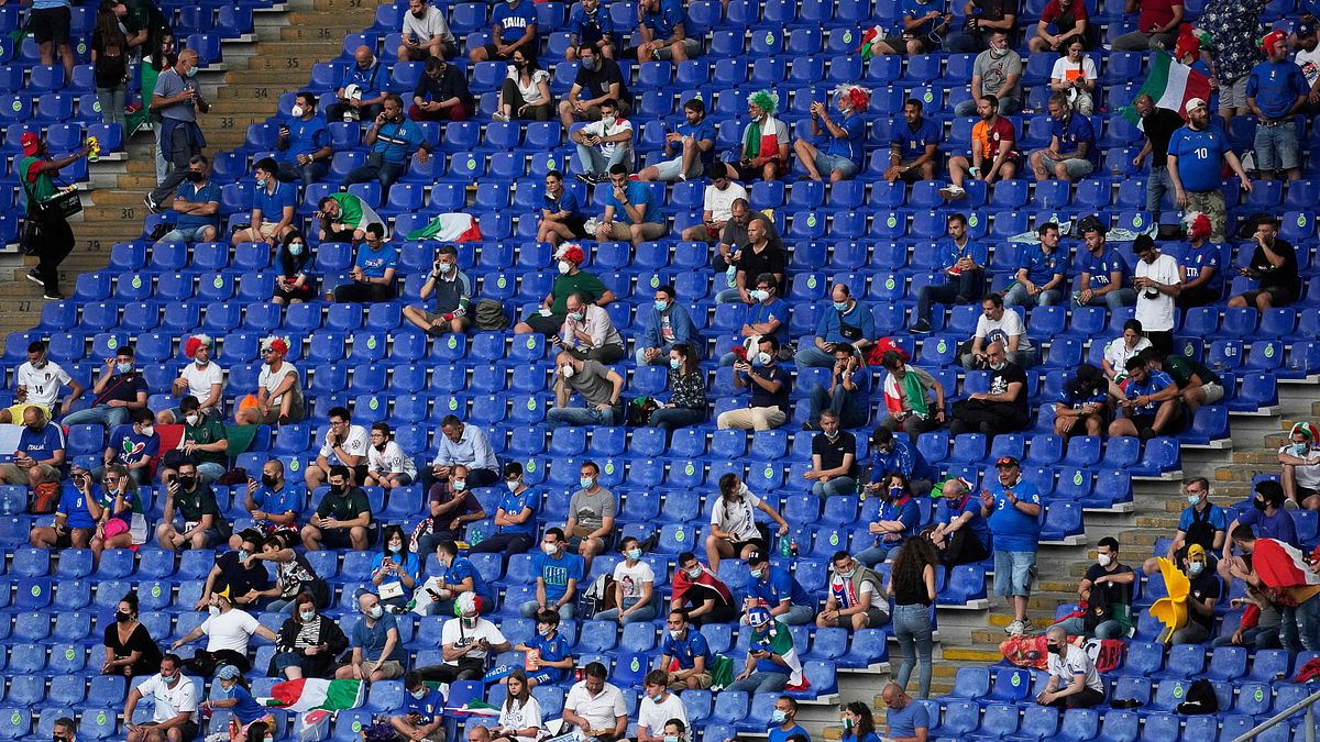  Stadio Olimpico con 25% dei tifosi © Getty Images