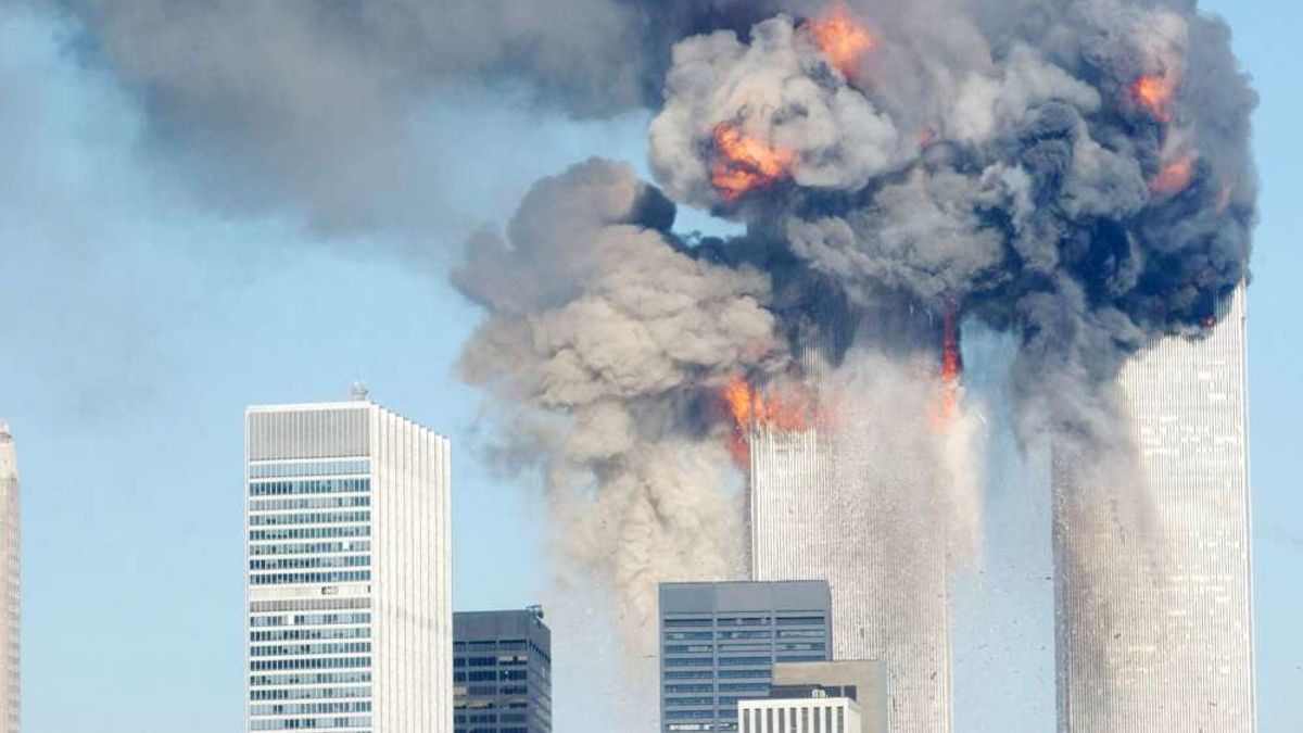 Le Torri Gemelle, 11 settembre 2001 © -afp