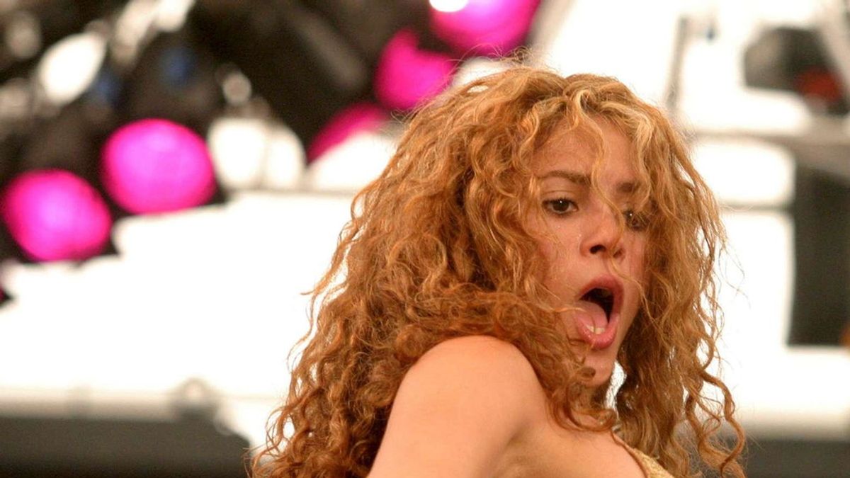  Shakira ad un concerto © ansa