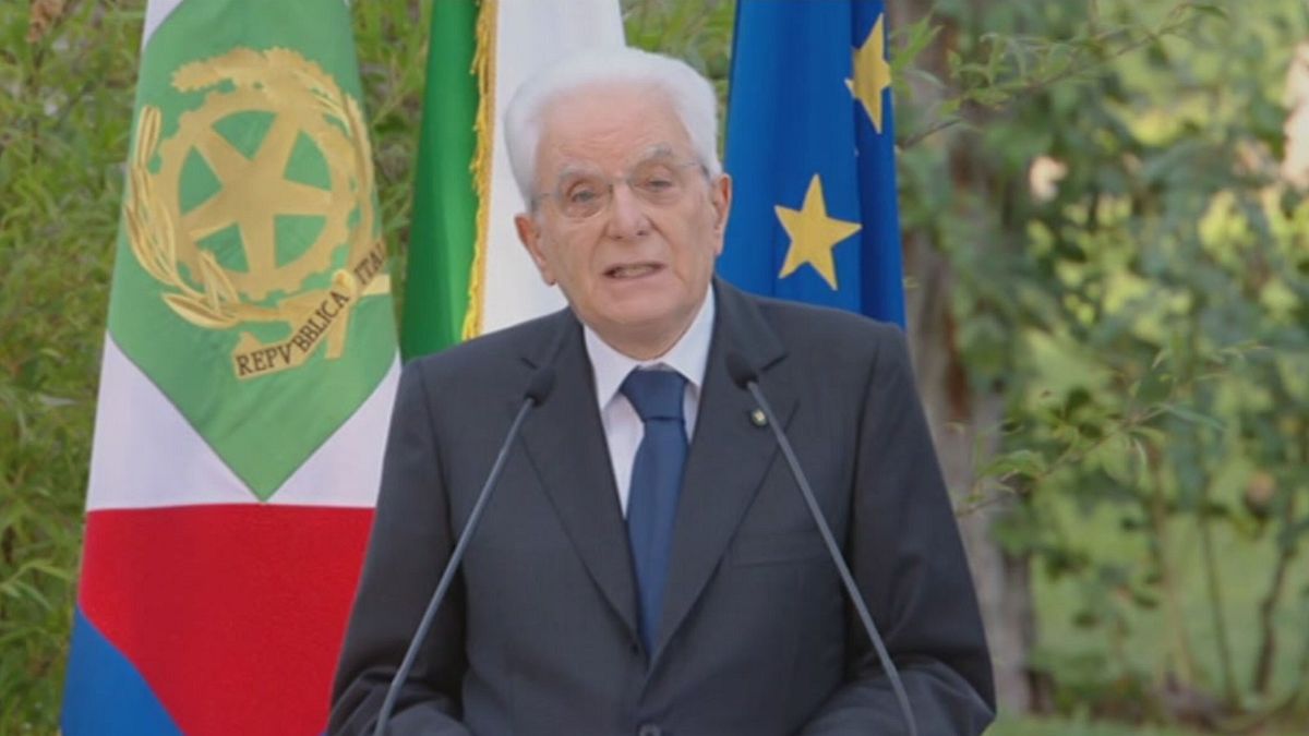 21.00 PARLA MATTARELLA SRV © Ansa