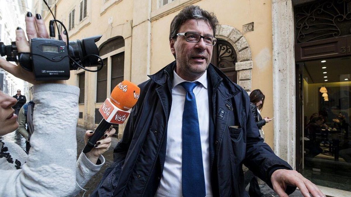 GIANCARLO GIORGETTI - Sottosegretario alla presidenza del Consiglio © ansa