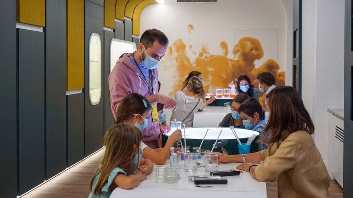 Museo della Scienza e della Tecnologia, Milano: il laboratorio di chimica Foto: Galimberti © Ufficio stampa