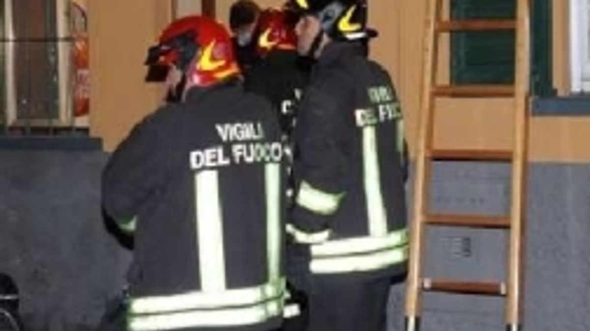 Incendio Landriano © Ansa
