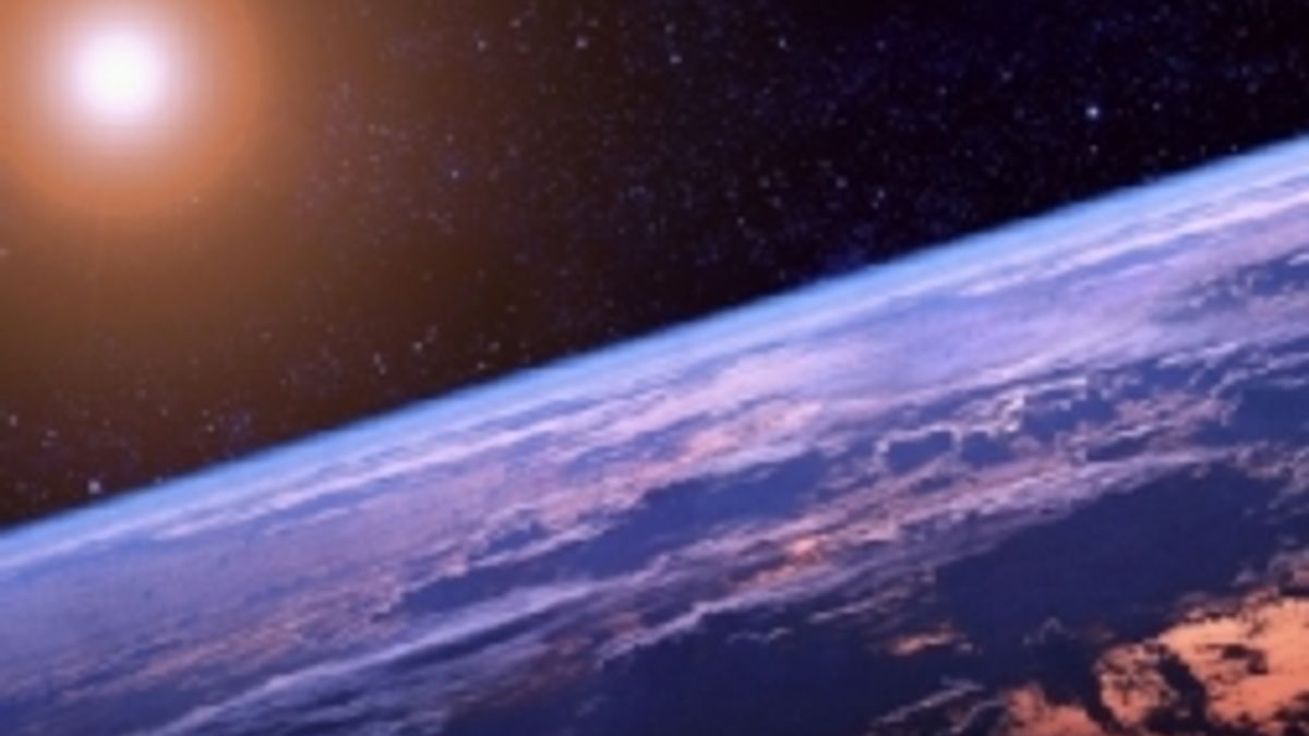 Cartoline dallo spazio: l'alba sul pianeta. © Getty