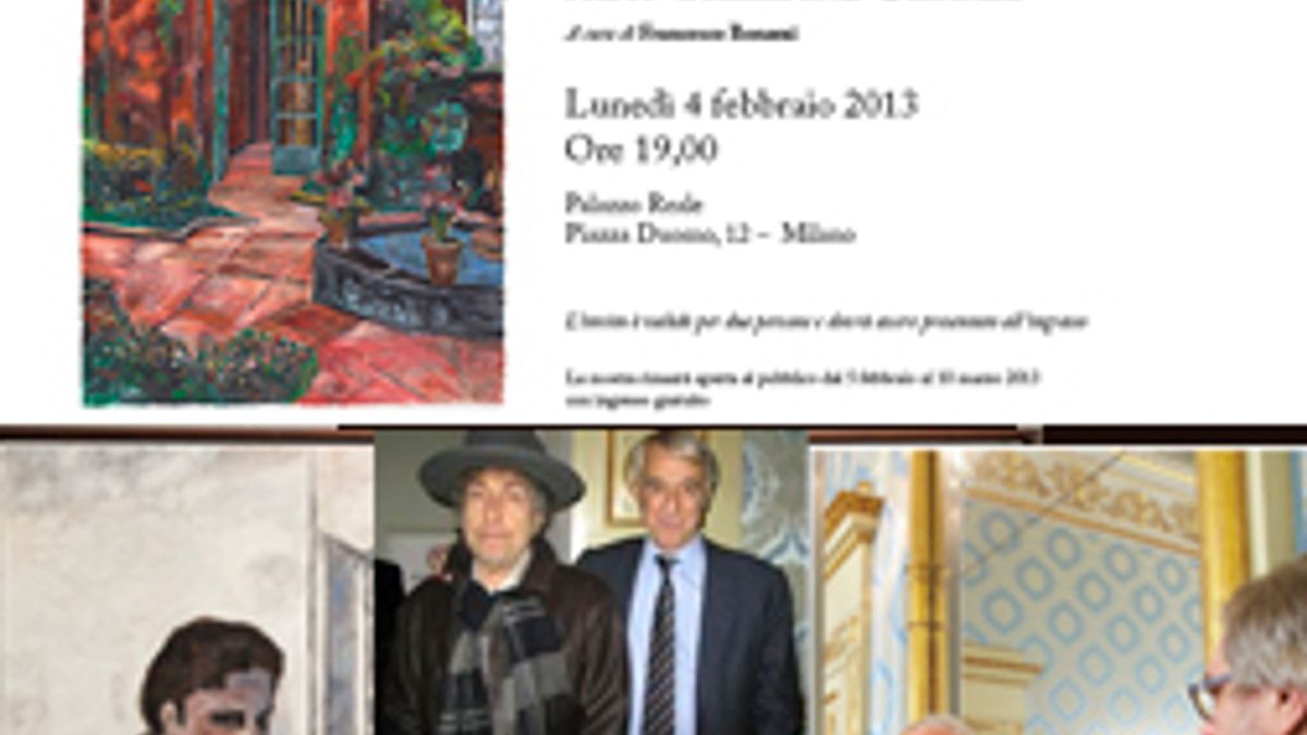  Bob Dylan a Palazzo Reale © Ufficio stampa