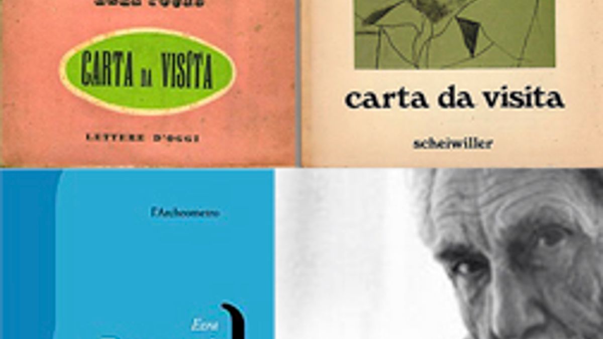  Ezra Pound: Carta da Visita © Ufficio stampa