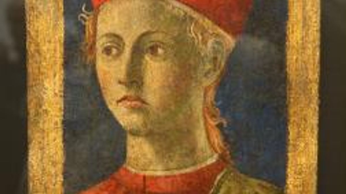    "Ritratto di giovane con cappello rosso" di Piero della Francesca © Gianni Marussi