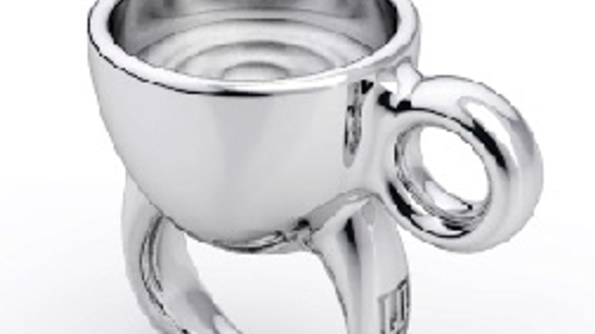  l'anello tazzina da caffé di Luna by Oldani © Ufficio stampa