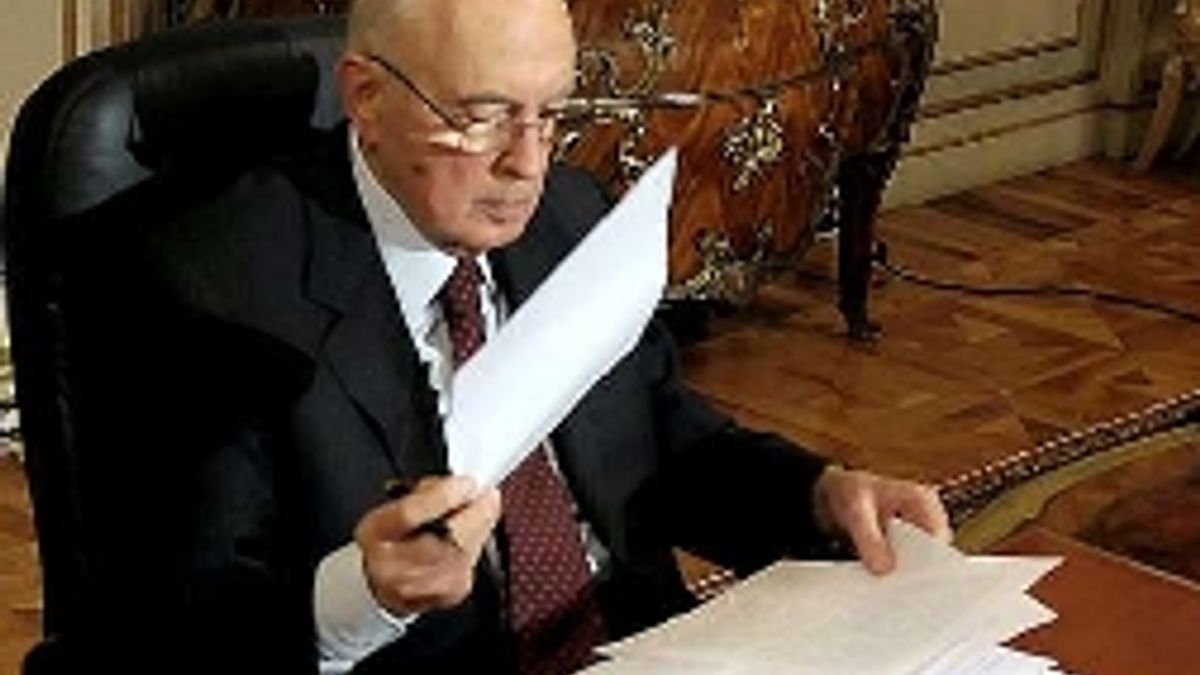 Giorgio Napolitano © Ansa