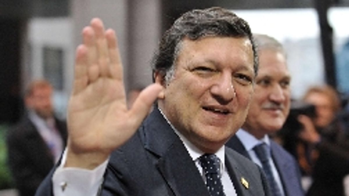 Il presidente della Commissione Ue, Jose Manuel Barroso © LaPresse