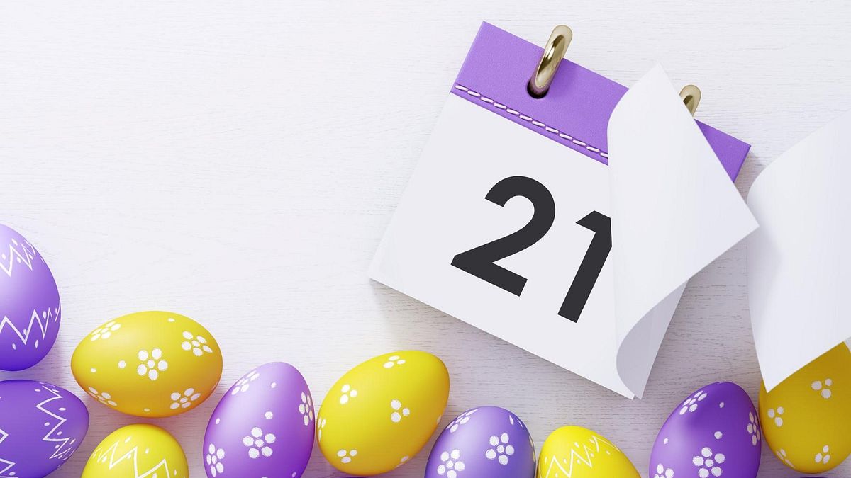 La data della Pasqua è mobile e cambia ogni anno: si calcola in base al calendario lunare. © istockphoto