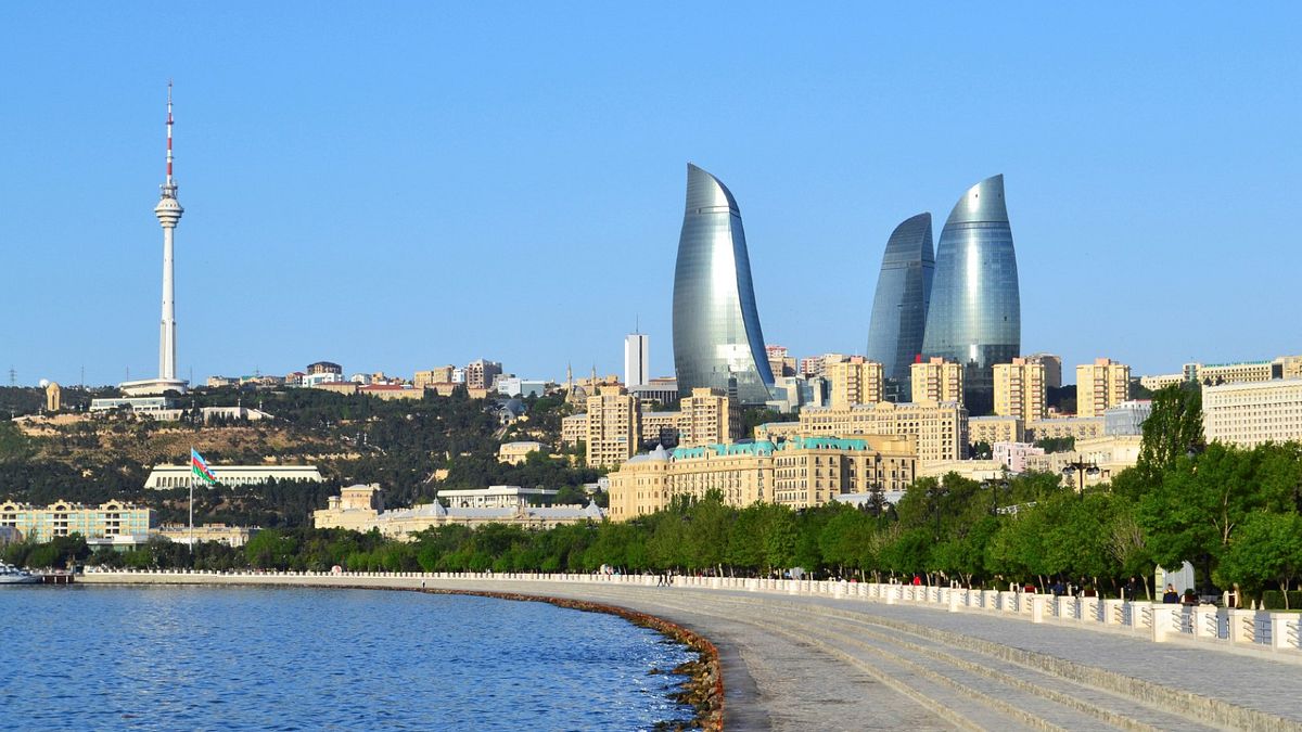 Il lungomare di Baku capitale dell'Azerbaijan © Ufficio stampa