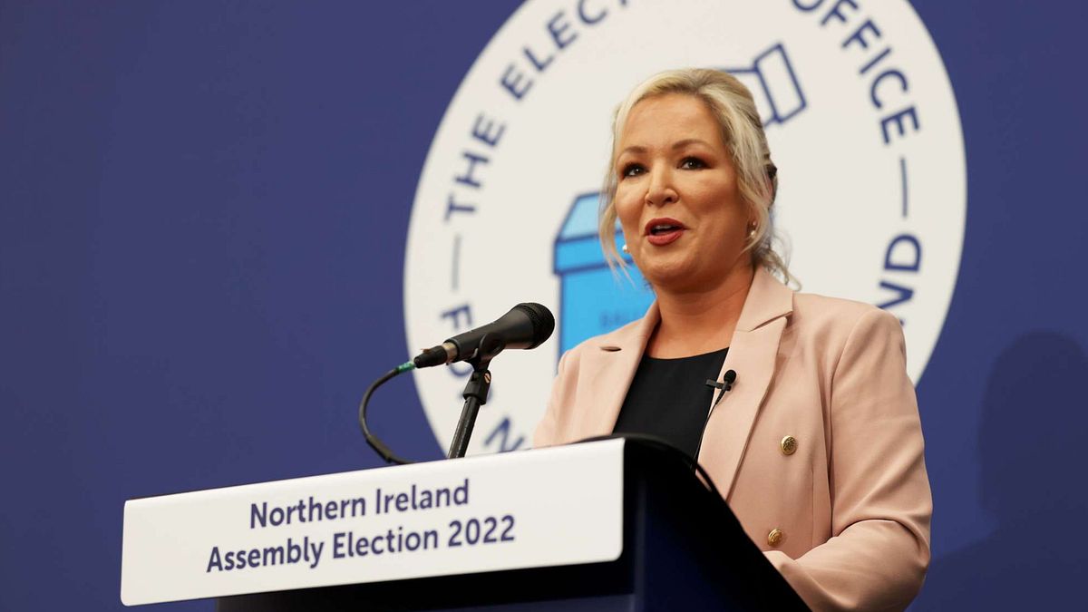 Michelle O'Neill, vicepresidente del Sinn Fein © IPA