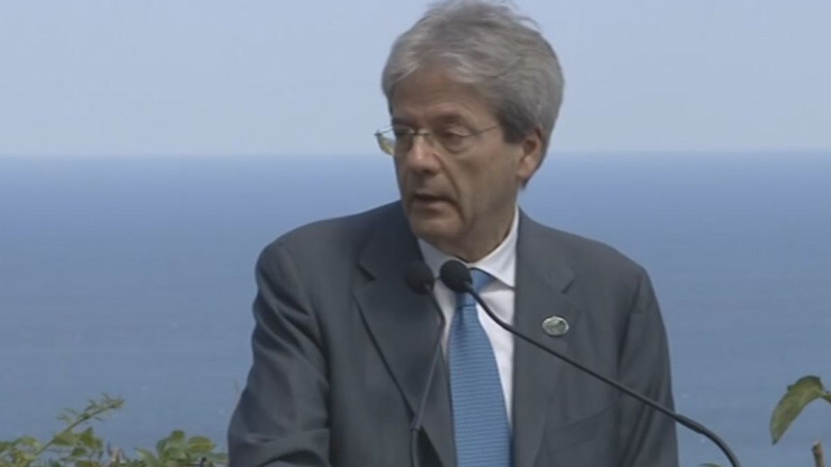 Gentiloni: "Migranti? Non mi aspettavo soluzioni dal G7" © Tgcom24