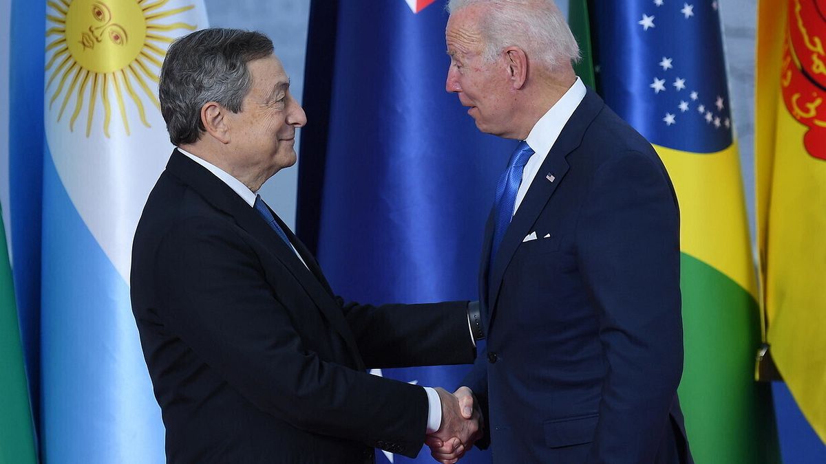  Draghi incontra il presidente Usa, Joe Biden © Ansa