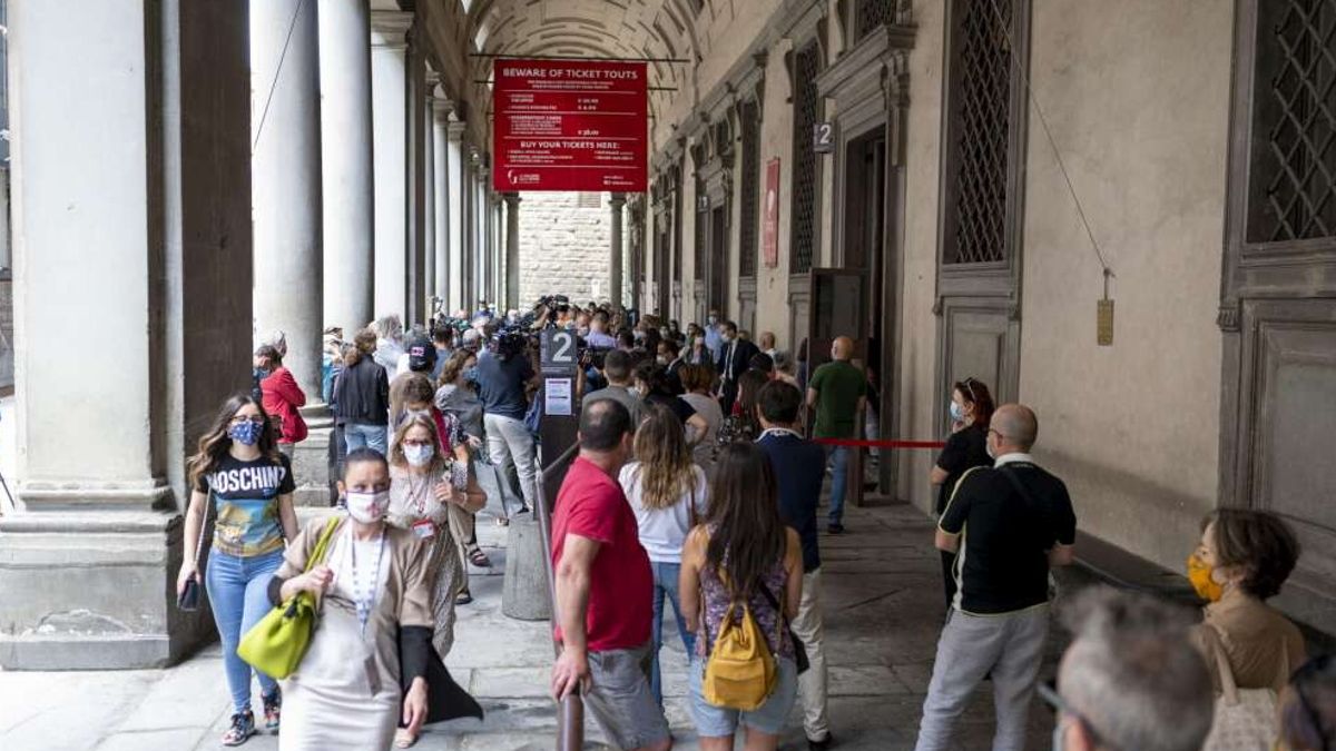 Gli Uffizi il luogo di cultura più visitato in Italia nel 2021 © Ansa