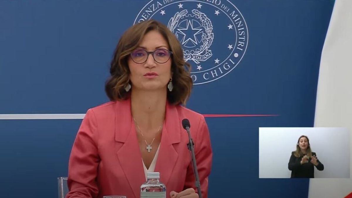 La ministra degli Affari Regionali Maria Stella Gelmini ha dichiarato di "non considerare l'obbligo vaccinale un'eresia" © Da video