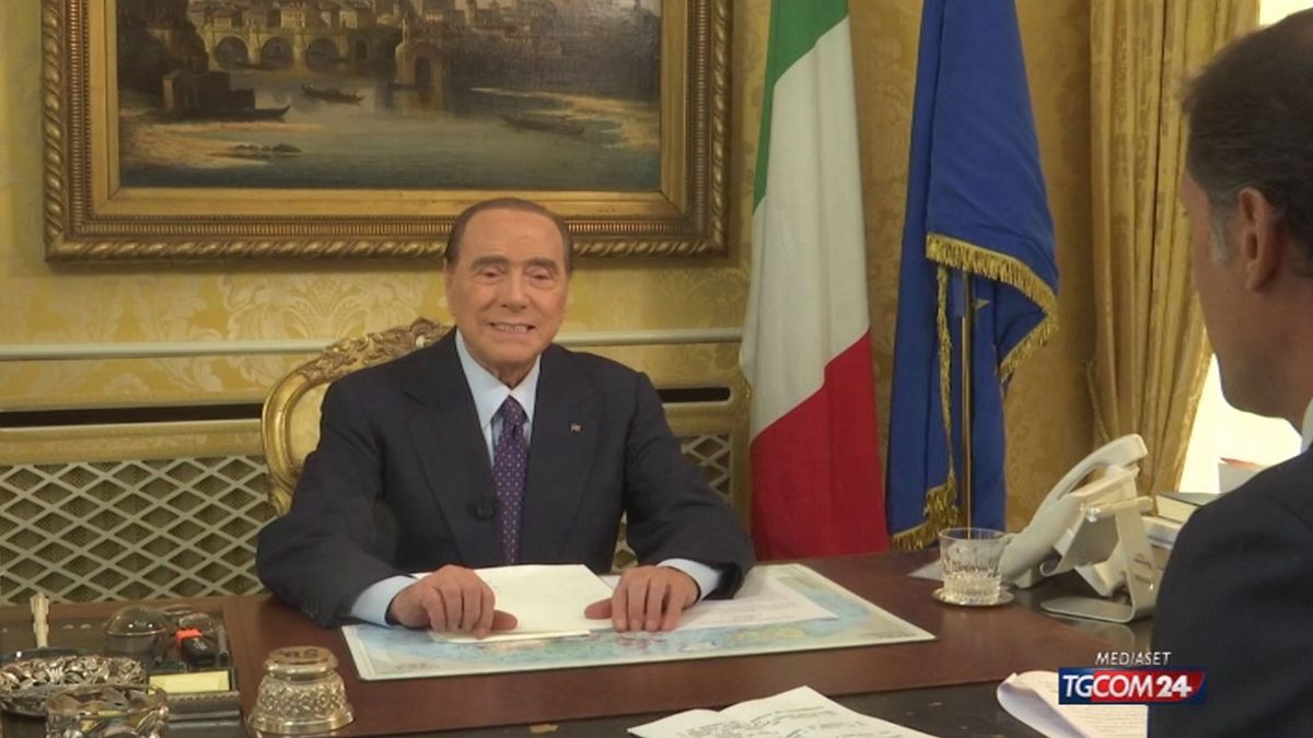 18.00 INTERVISTA BERLUSCONI SRV © Da video