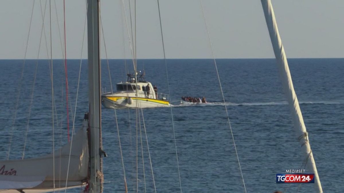 18.00 RECORD MIGRANTI SRV © Da video